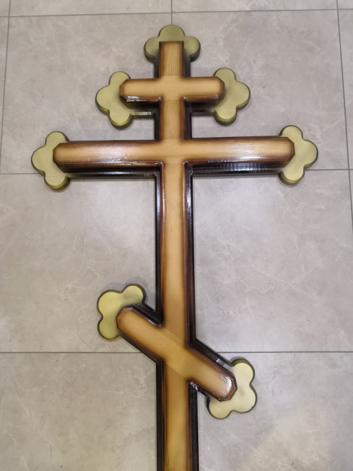 Деревянный Крест "Сосна" С4
        
        