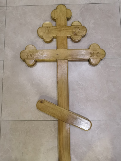 Деревянный Крест "Дуб" №6
            
            